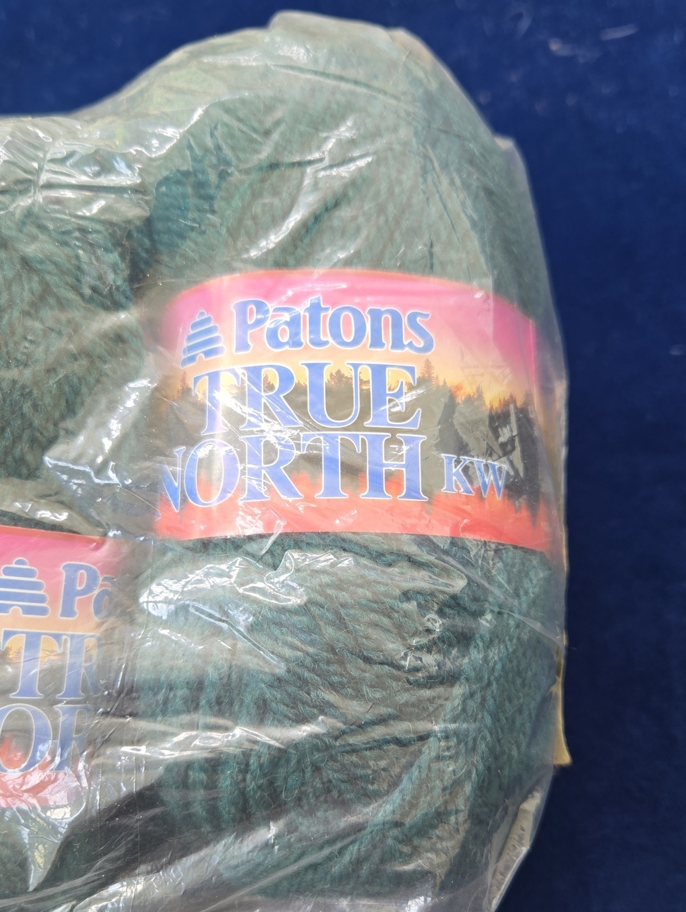 Patons True North Yarn - Deep Forest Green 10 skeins